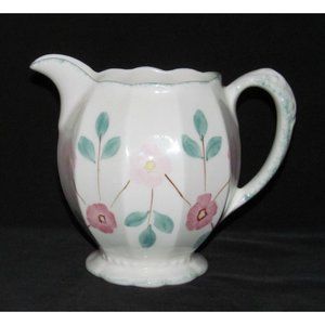 Blue Ridge China Co. LADY PATTERN Grace Style Footed Milk Pitcher
